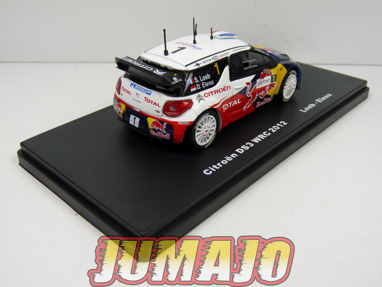 RMX11 1/43 Salvat Mexique Rallye WRC : CITROEN DS3 WRC Loeb Elena 2012 #1