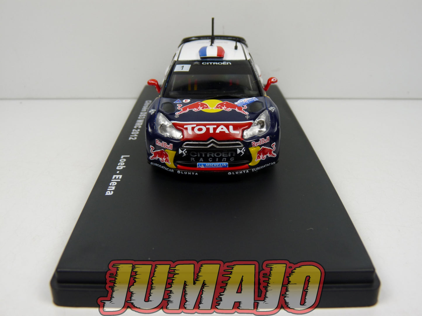 RMX11 1/43 Salvat Mexique Rallye WRC : CITROEN DS3 WRC Loeb Elena 2012 #1