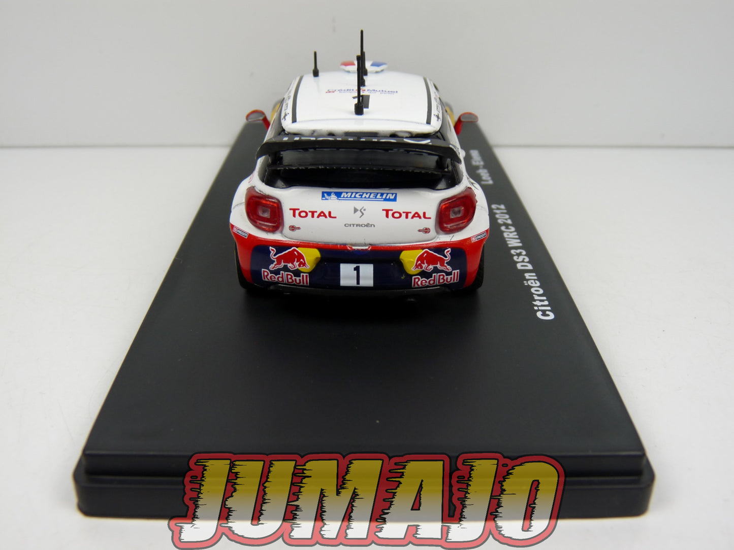 RMX11 1/43 Salvat Mexique Rallye WRC : CITROEN DS3 WRC Loeb Elena 2012 #1