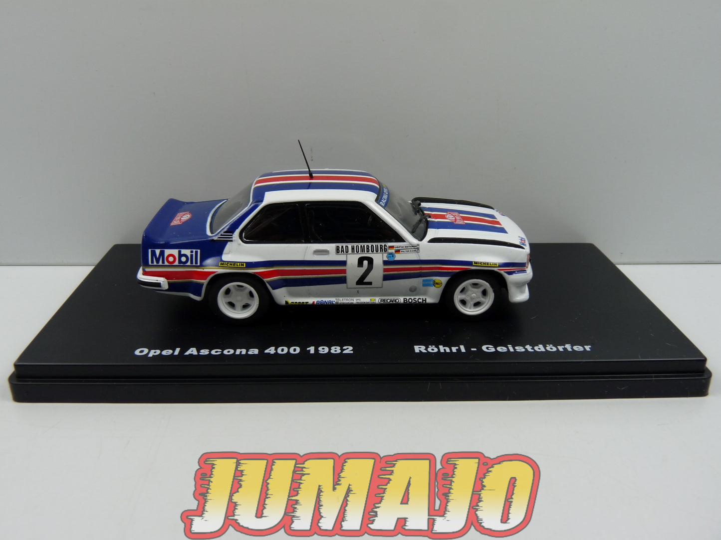 RMX12 1/43 Salvat Mexique Rallye WRC : OPEL Ascona 400 1982 Monte Carlo Röhrl Geistdörfer #2