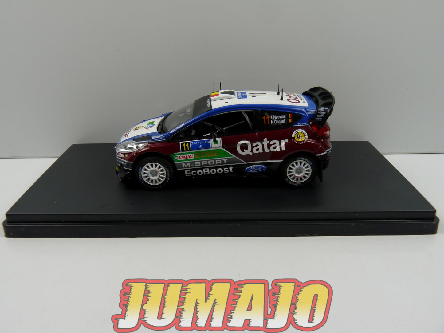 RMX13 1/43 Salvat Mexique Rallye WRC : FORD Fiesta RS WRC 2013 T.Neuville N.Gilsoul #11