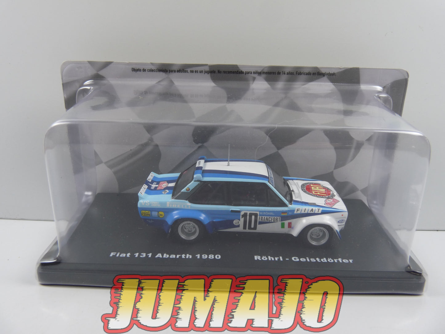 RMX14 1/43 Salvat Mexique Rallye WRC : FIAT 131 Abarth 1980 Rohrl #10