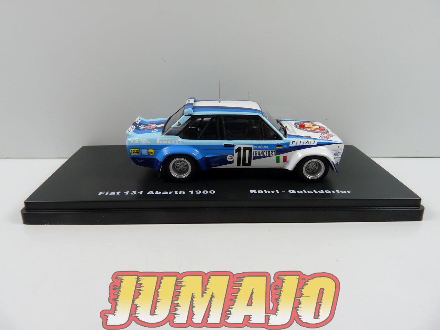 RMX14 1/43 Salvat Mexique Rallye WRC : FIAT 131 Abarth 1980 Rohrl #10