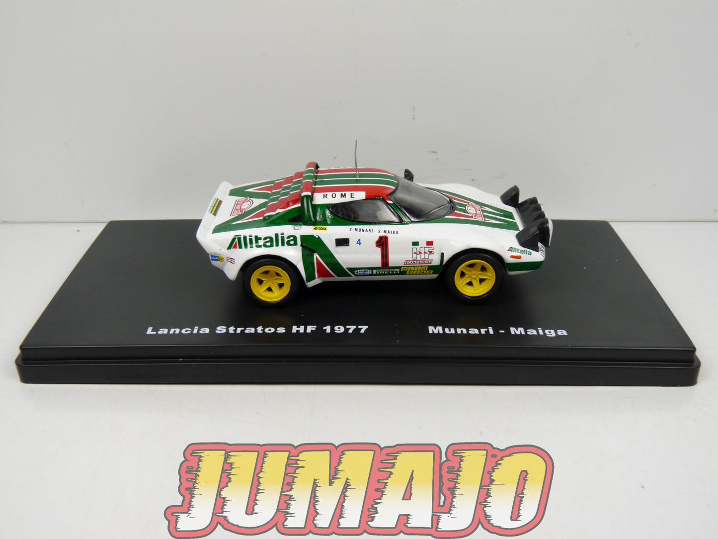 RMX15 1/43 Salvat Mexique Rallye WRC : LANCIA Stratos HF 1977 Munari #1