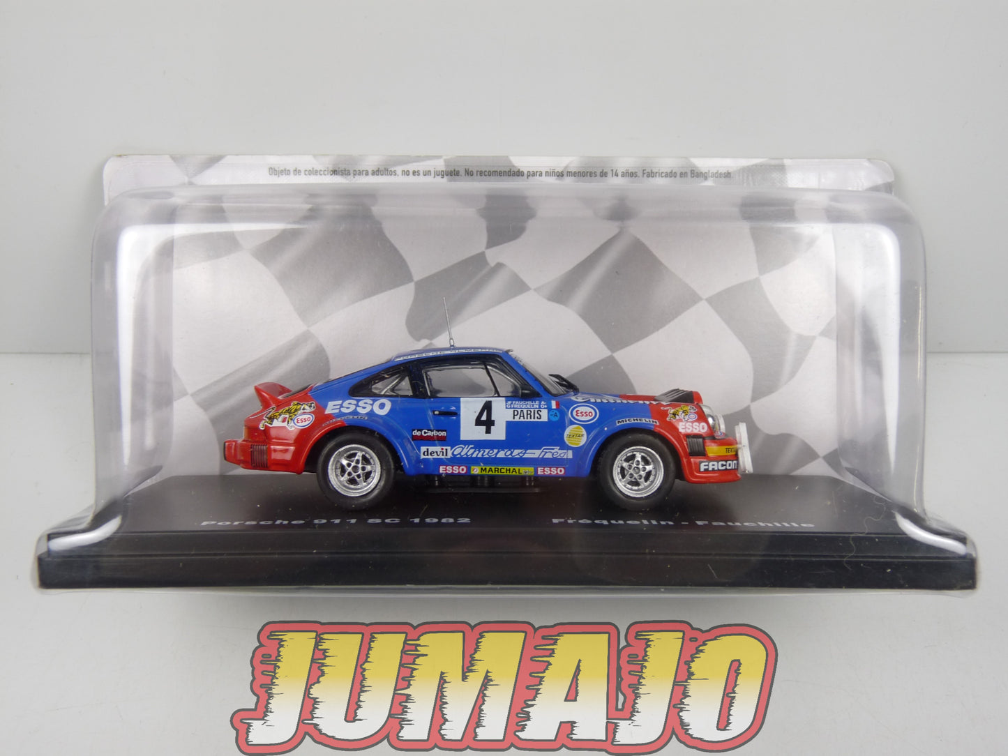 RMX16 1/43 Salvat Mexique Rallye WRC : PORSCHE 911 SC 1982 Fréquelin #4