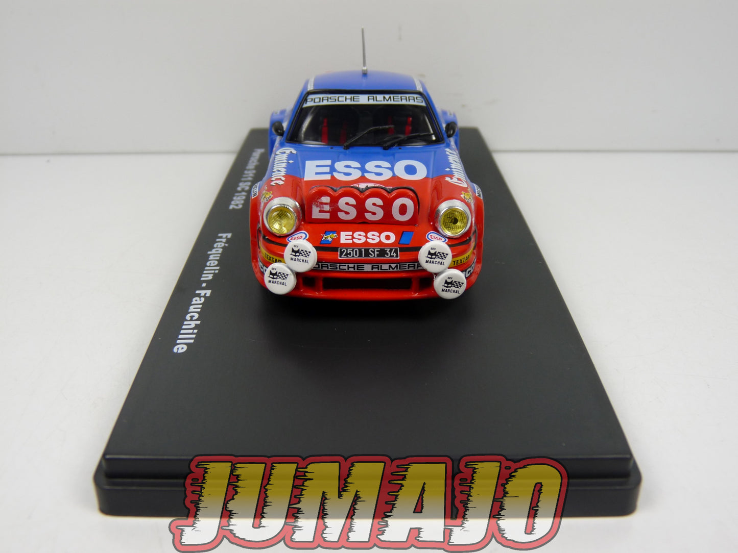 RMX16 1/43 Salvat Mexique Rallye WRC : PORSCHE 911 SC 1982 Fréquelin #4