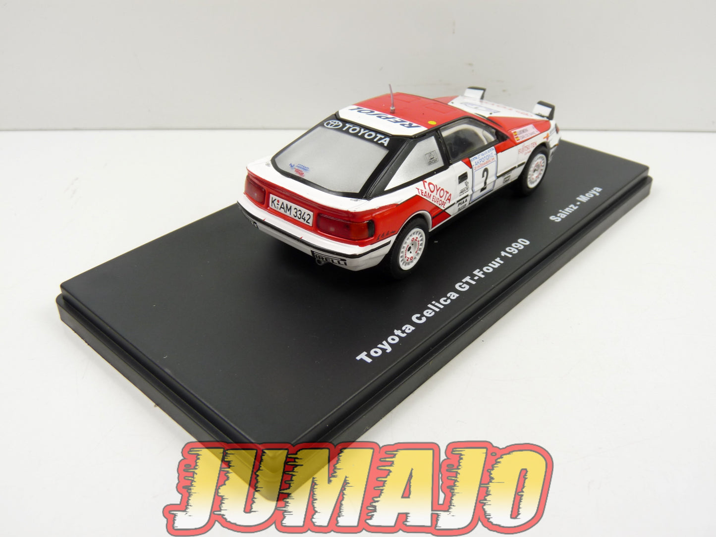 RMX17 1/43 Salvat Mexique Rallye WRC : TOYOTA Celica GT-Four 1990 Sainz #2