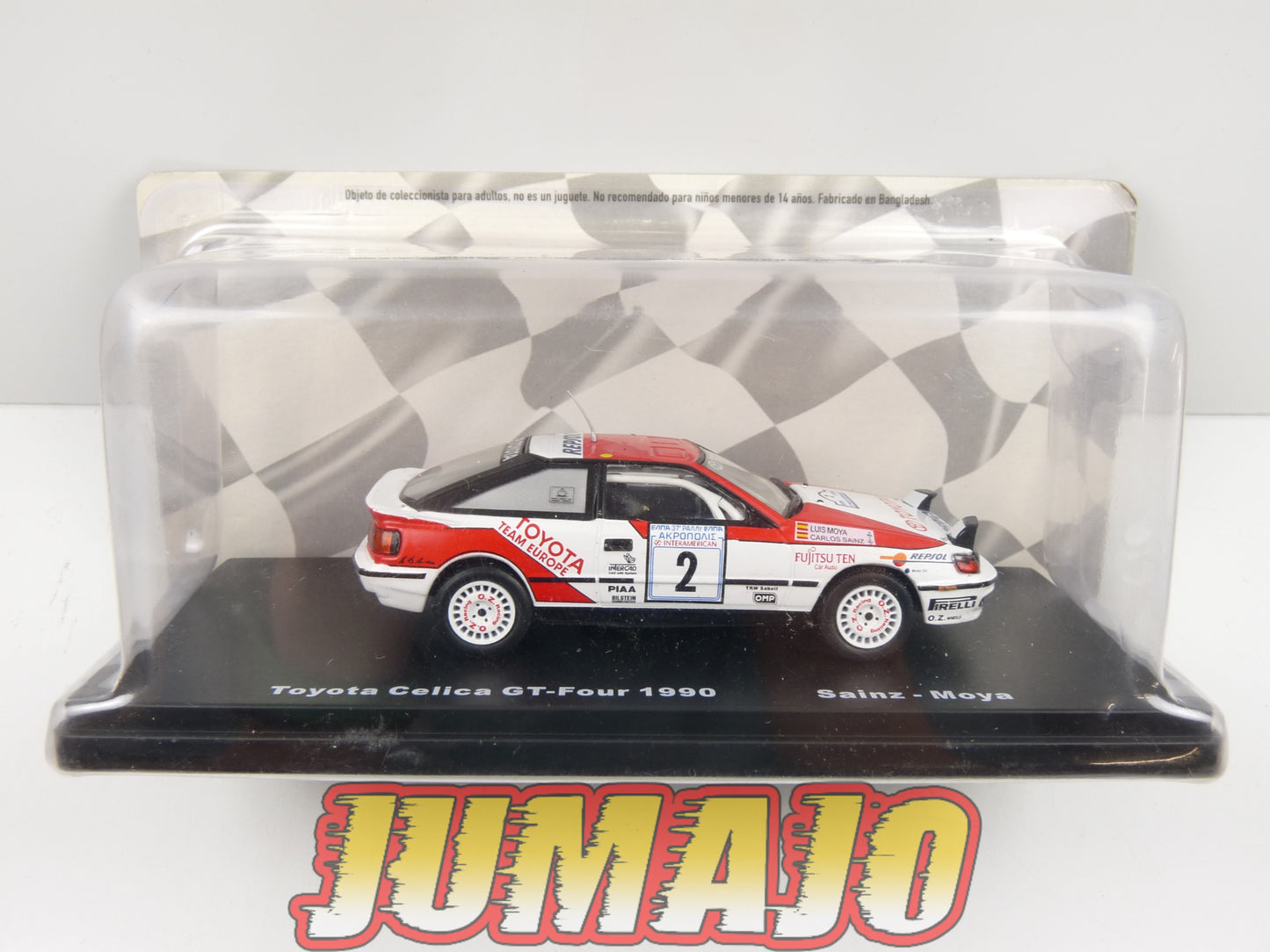 RMX17 1/43 Salvat Mexique Rallye WRC : TOYOTA Celica GT-Four 1990 Sainz #2