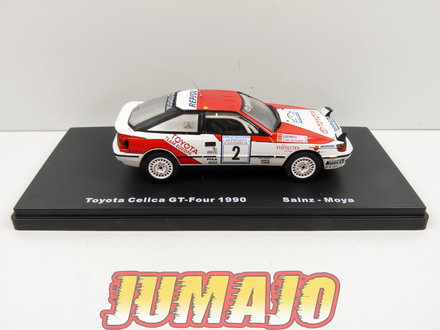 RMX17 1/43 Salvat Mexique Rallye WRC : TOYOTA Celica GT-Four 1990 Sainz #2
