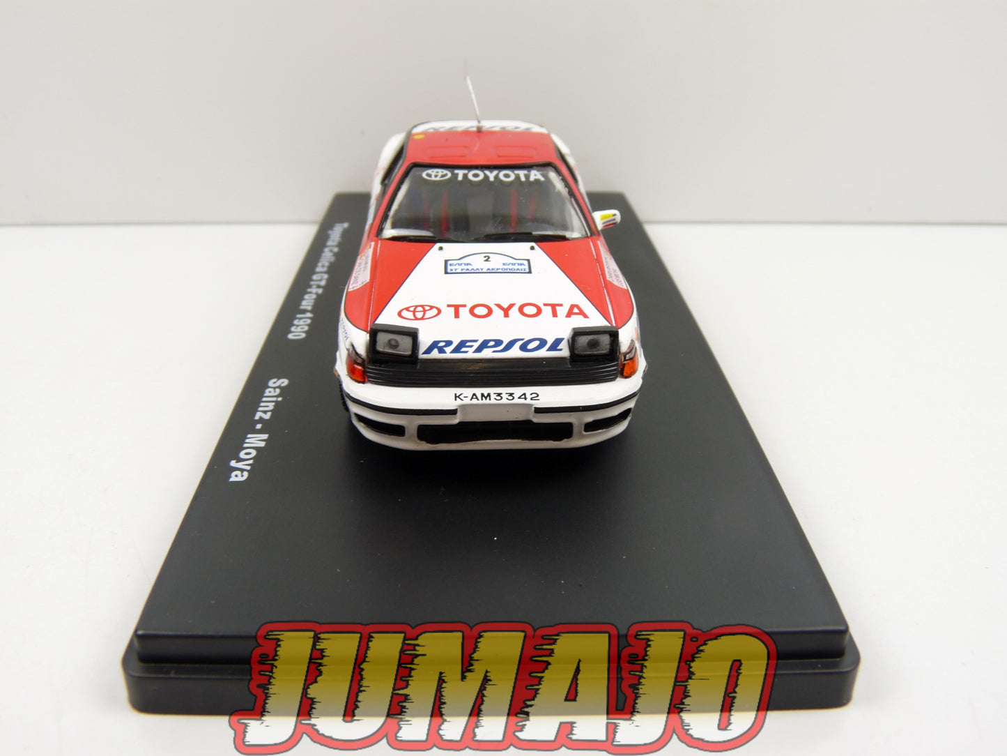 RMX17 1/43 Salvat Mexique Rallye WRC : TOYOTA Celica GT-Four 1990 Sainz #2
