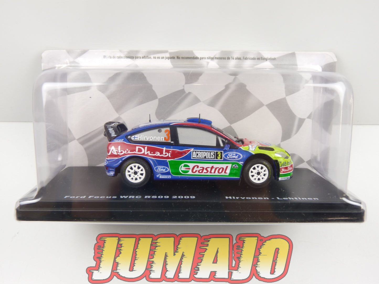 RMX18 1/43 Salvat Mexique Rallye WRC : FORD Focus WRC RS09 2009 Hirvonen #3