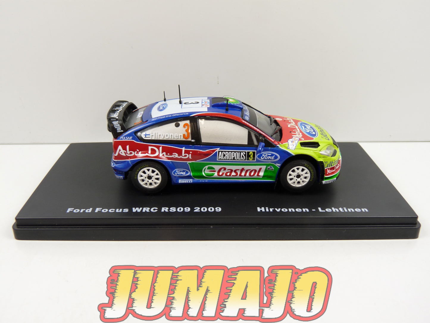 RMX18 1/43 Salvat Mexique Rallye WRC : FORD Focus WRC RS09 2009 Hirvonen #3
