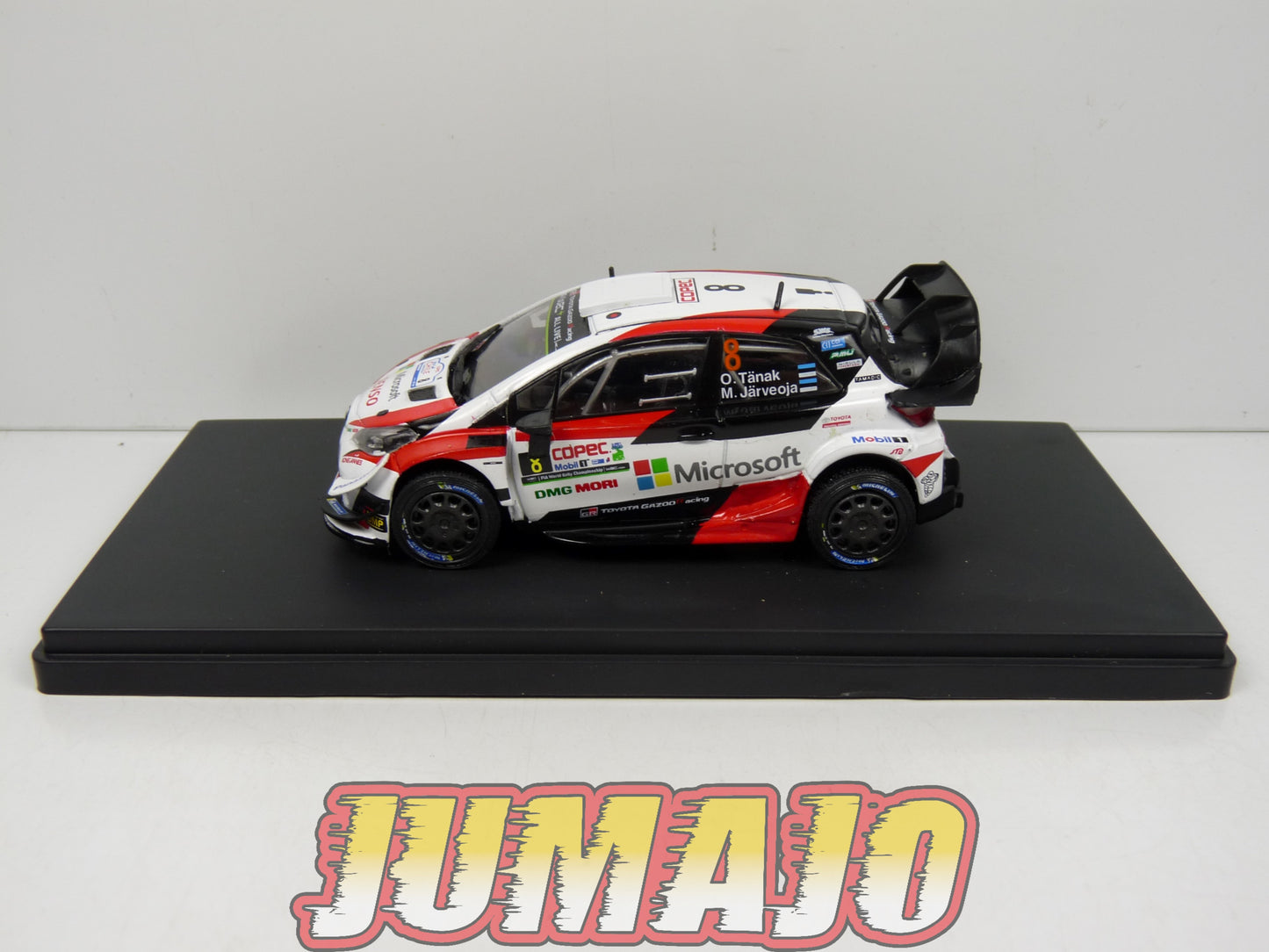 RMX1 1/43 Salvat Mexique Rallye WRC : TOYOTA Yaris WRC 2019 Tanak #8