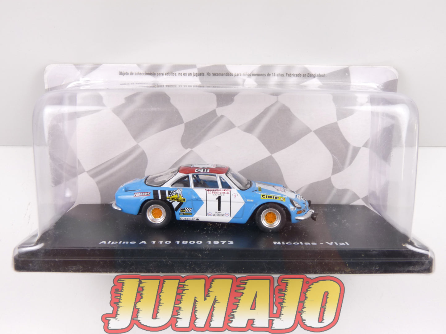 RMX20 1/43 Salvat Mexique Rallye WRC : ALPINE A 110 1800 1973 Nicolas 1973 #1