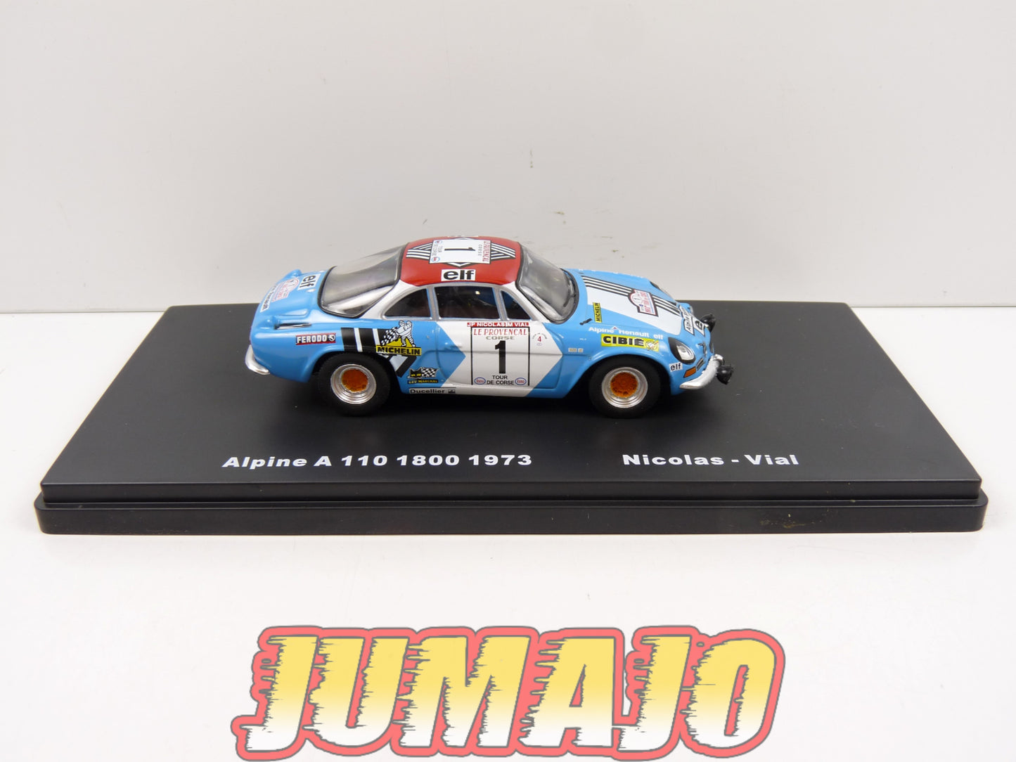 RMX20 1/43 Salvat Mexique Rallye WRC : ALPINE A 110 1800 1973 Nicolas 1973 #1