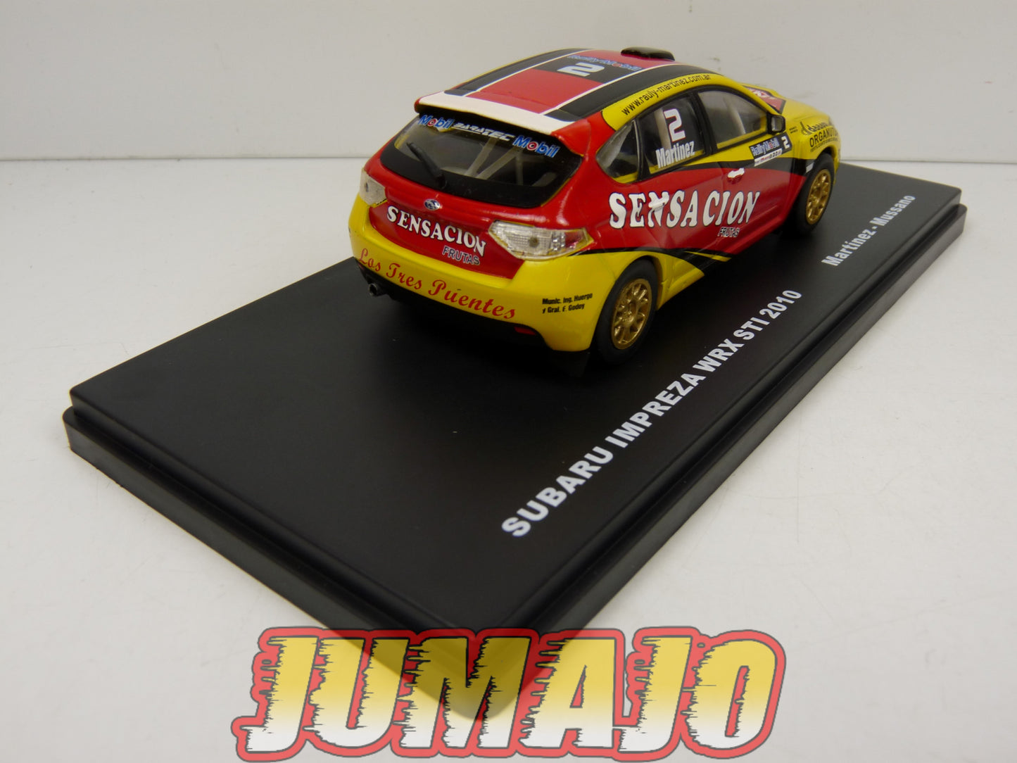 RMX22 1/43 Salvat Mexique Rallye WRC : SUBARU Impreza WRX STI 2010 Martinez #2