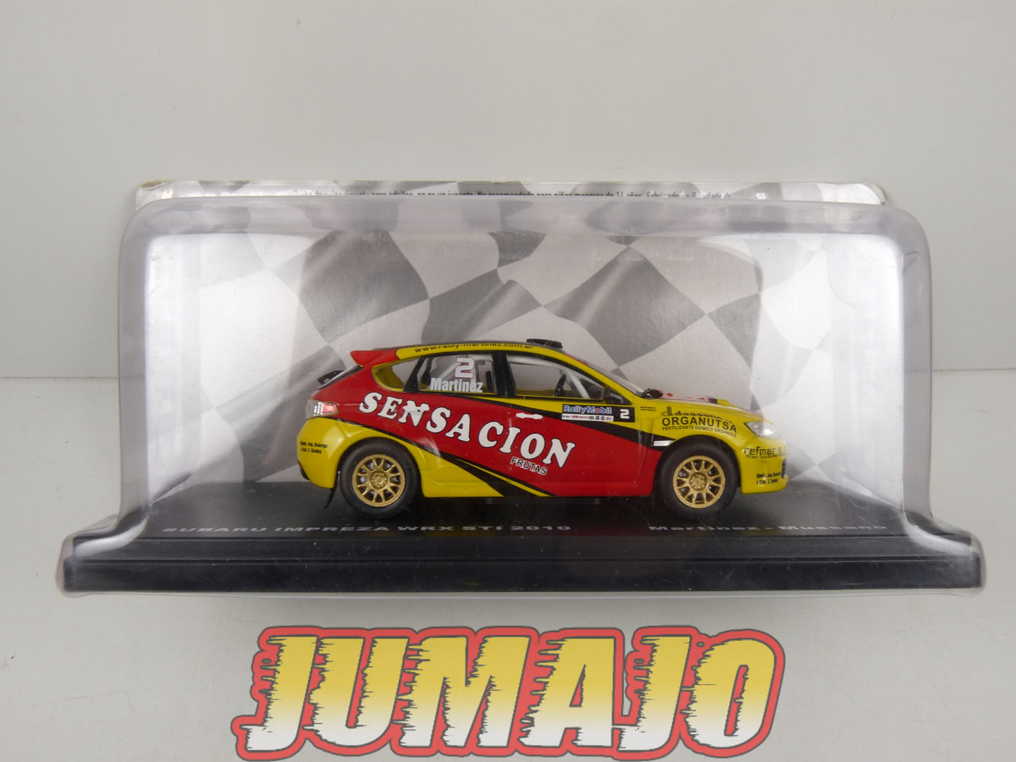 RMX22 1/43 Salvat Mexique Rallye WRC : SUBARU Impreza WRX STI 2010 Martinez #2