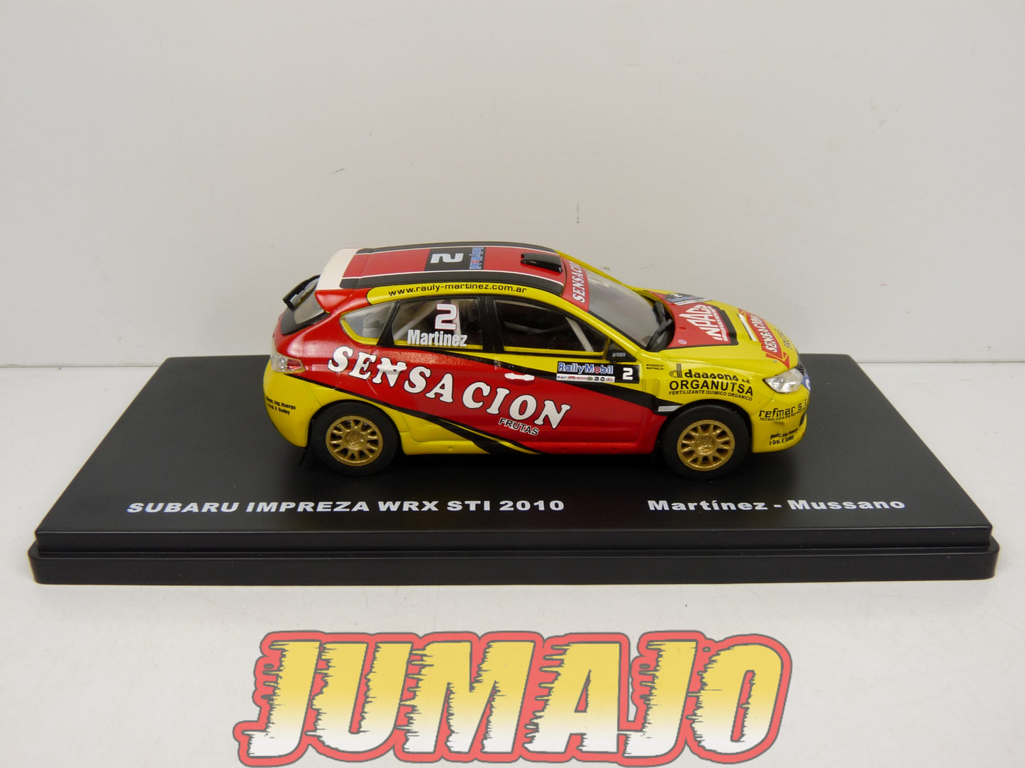 RMX22 1/43 Salvat Mexique Rallye WRC : SUBARU Impreza WRX STI 2010 Martinez #2