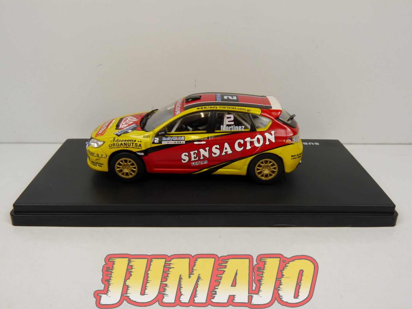 RMX22 1/43 Salvat Mexique Rallye WRC : SUBARU Impreza WRX STI 2010 Martinez #2