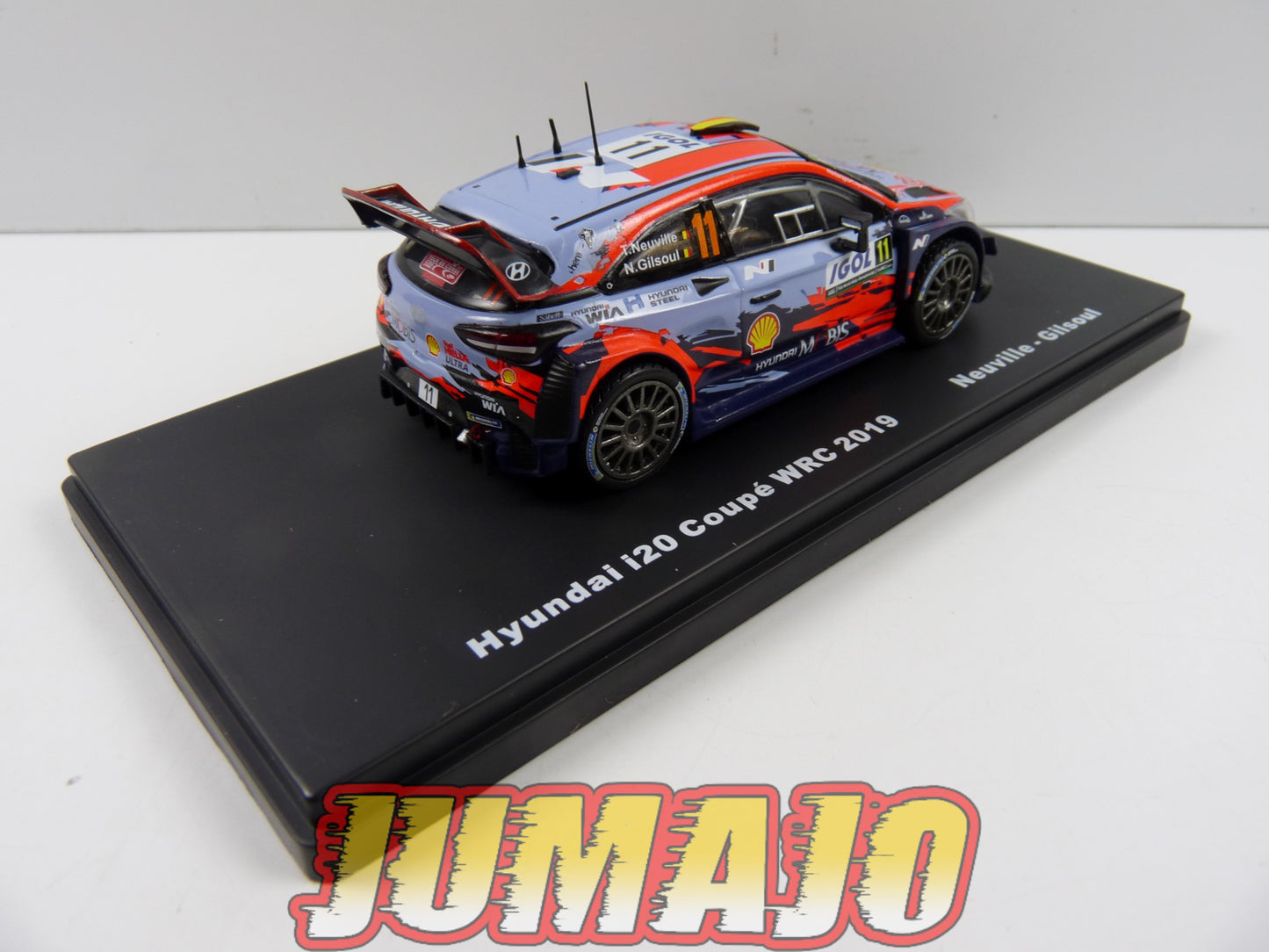RMX2 1/43 Salvat Mexique Rallye WRC : HYUNDAI I20 Coupé 2019 Neuville #11
