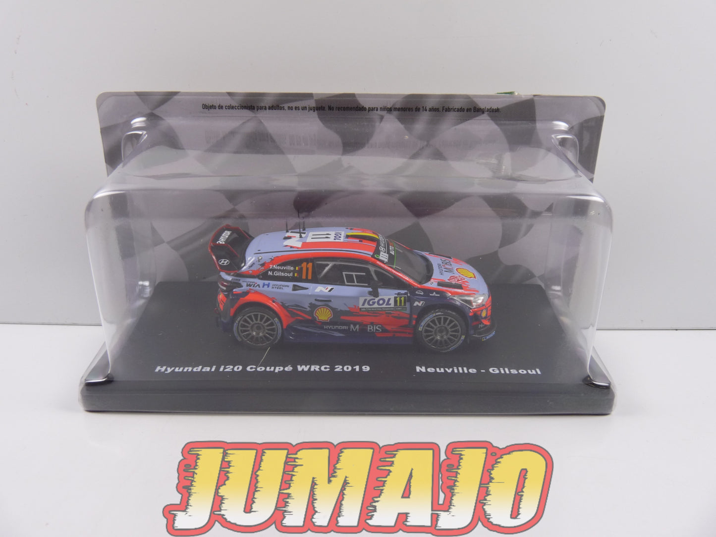 RMX2 1/43 Salvat Mexique Rallye WRC : HYUNDAI I20 Coupé 2019 Neuville #11