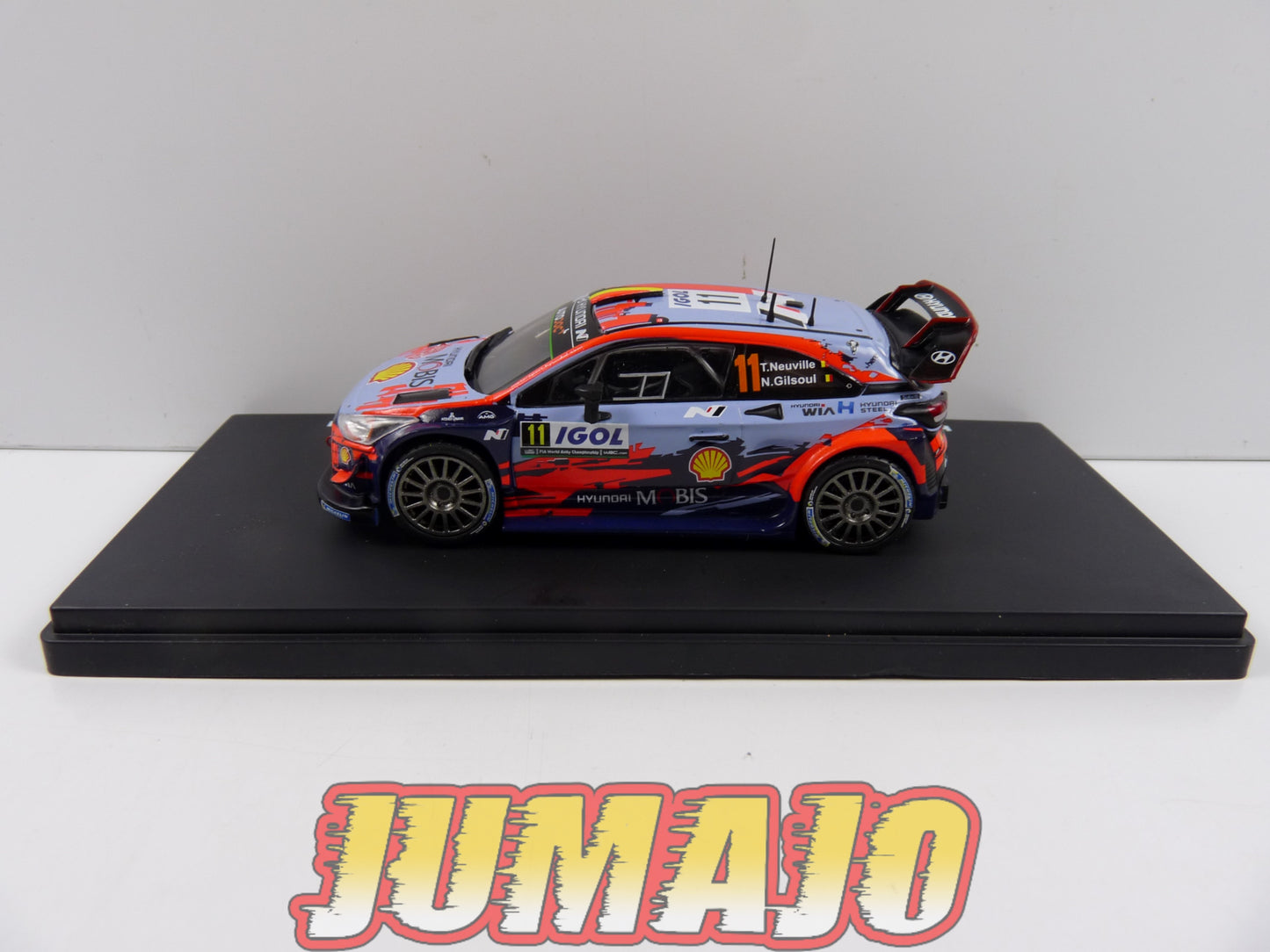 RMX2 1/43 Salvat Mexique Rallye WRC : HYUNDAI I20 Coupé 2019 Neuville #11