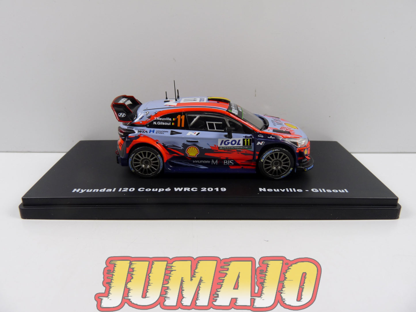 RMX2 1/43 Salvat Mexique Rallye WRC : HYUNDAI I20 Coupé 2019 Neuville #11