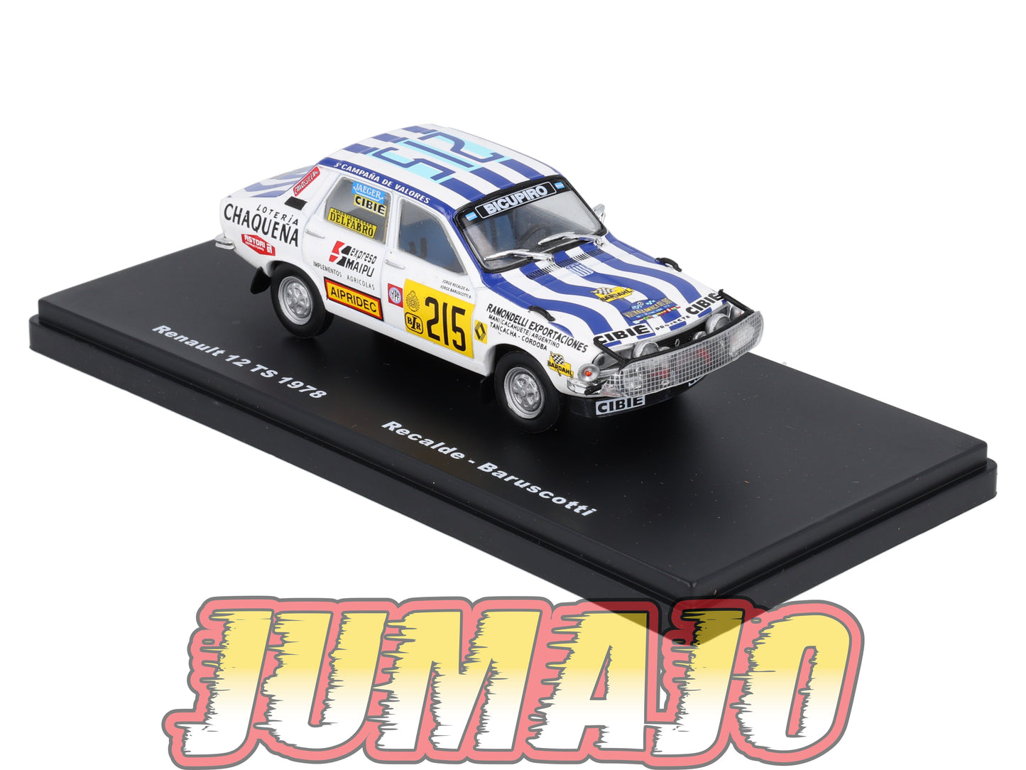 RMX30 1/43 Salvat Mexique Rallye WRC : RENAULT 12 TS 1978 #215 Blister abîmé