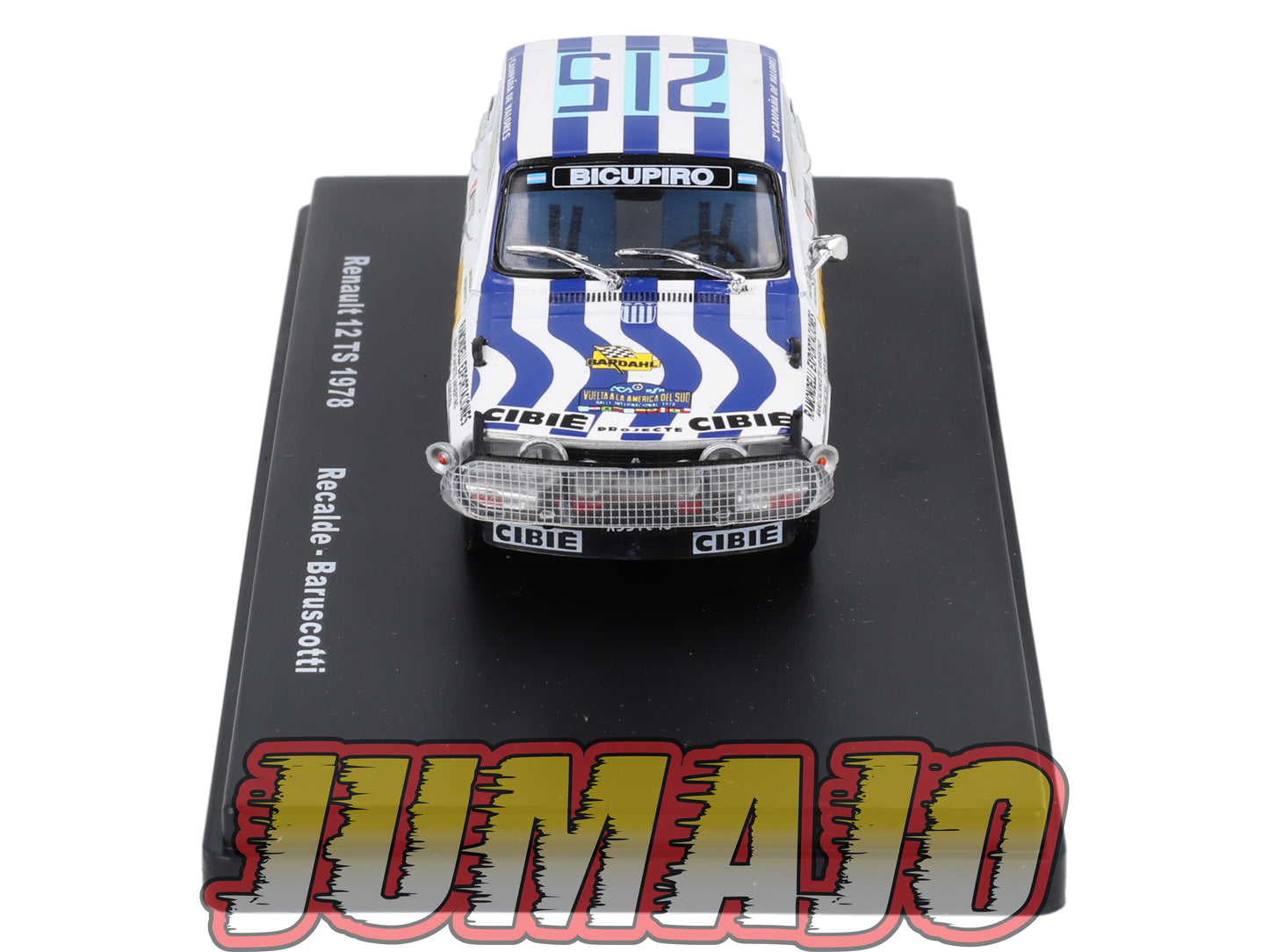 RMX30 1/43 Salvat Mexique Rallye WRC : RENAULT 12 TS 1978 #215 Blister abîmé