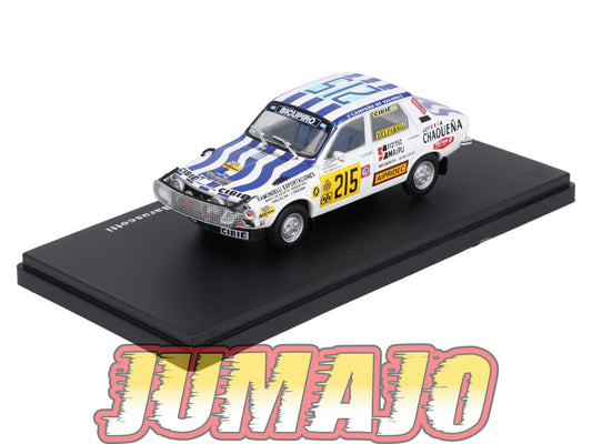 RMX30 1/43 Salvat Mexique Rallye WRC : RENAULT 12 TS 1978 #215 Blister abîmé