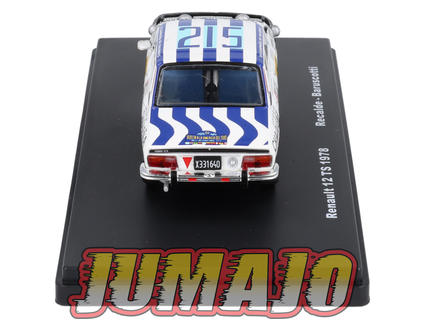RMX30 1/43 Salvat Mexique Rallye WRC : RENAULT 12 TS 1978 #215 Blister abîmé