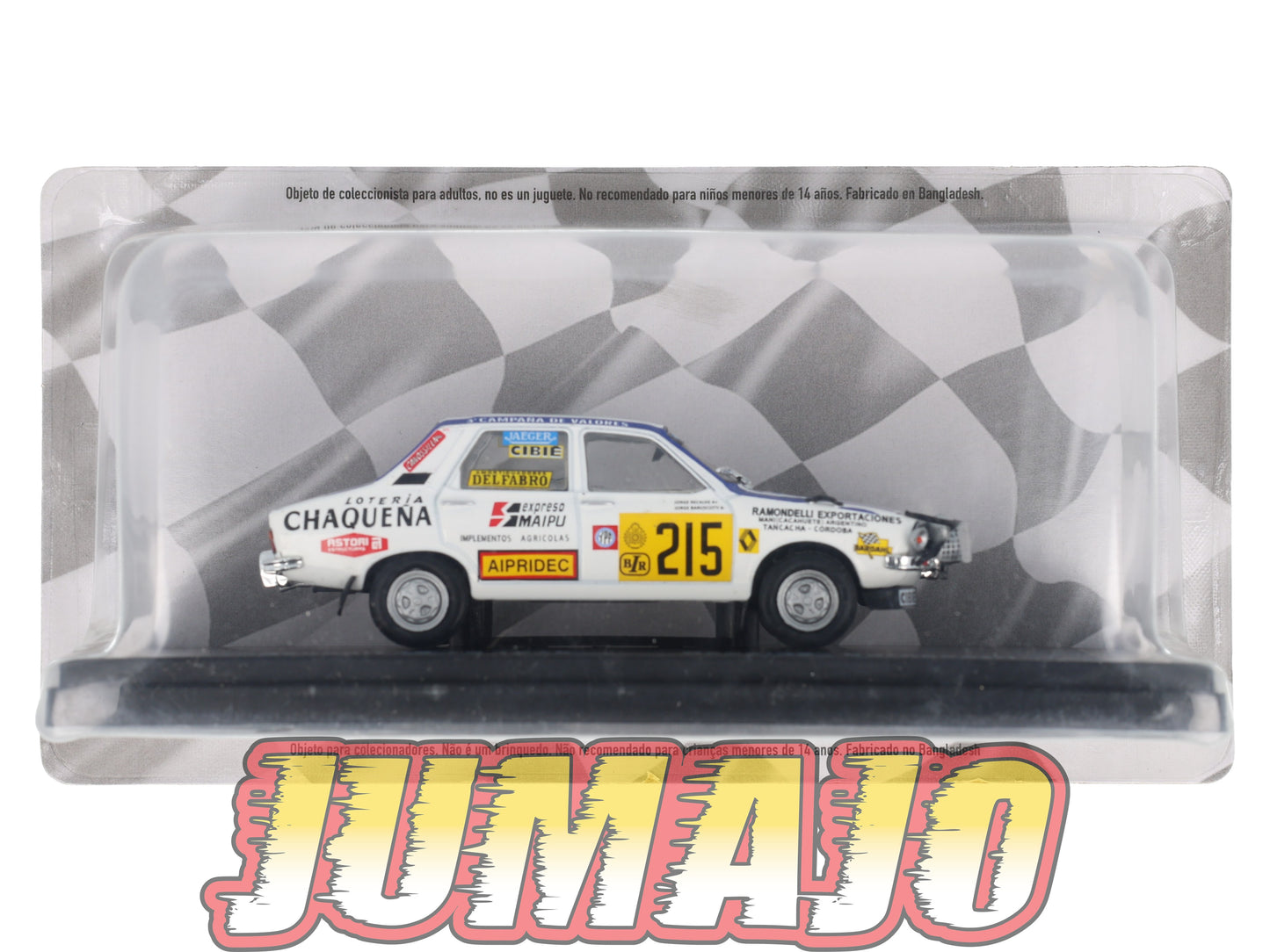 RMX30 1/43 Salvat Mexique Rallye WRC : RENAULT 12 TS 1978 #215 Blister abîmé