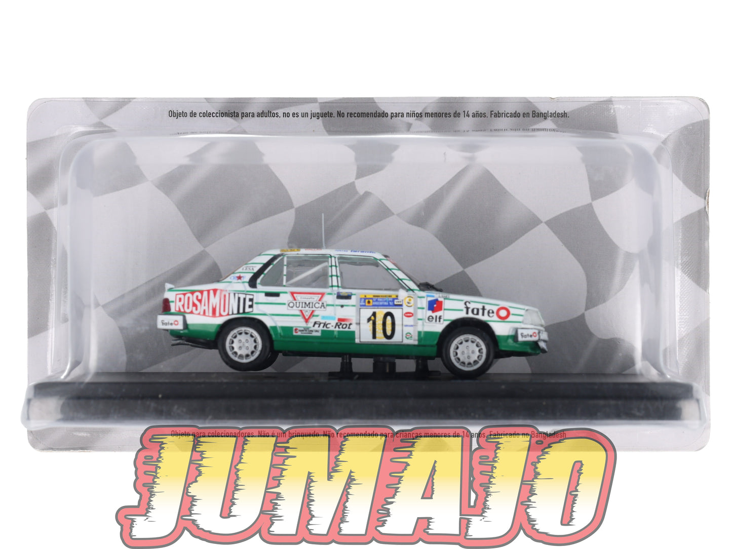 RMX39 1/43 Salvat Mexique Rallye WRC : RENAULT 18 GTX 1992 #10 Raies