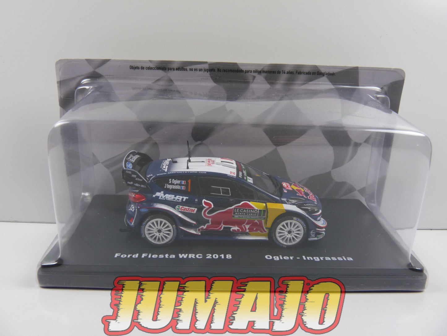 RMX3 1/43 Salvat Mexique Rallye WRC : FORD Fiesta 2018 Ogier #1