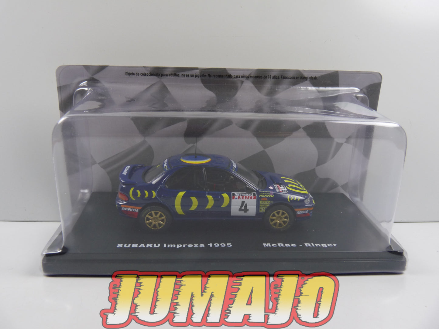 RMX4 1/43 Salvat Mexique Rallye WRC : SUBARU Impreza 1995 Mc Rae #4