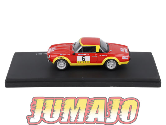 RMX51 1/43 Salvat Mexique Rallye WRC FIAT 124 Abarth Spider 1974 #6 Alen