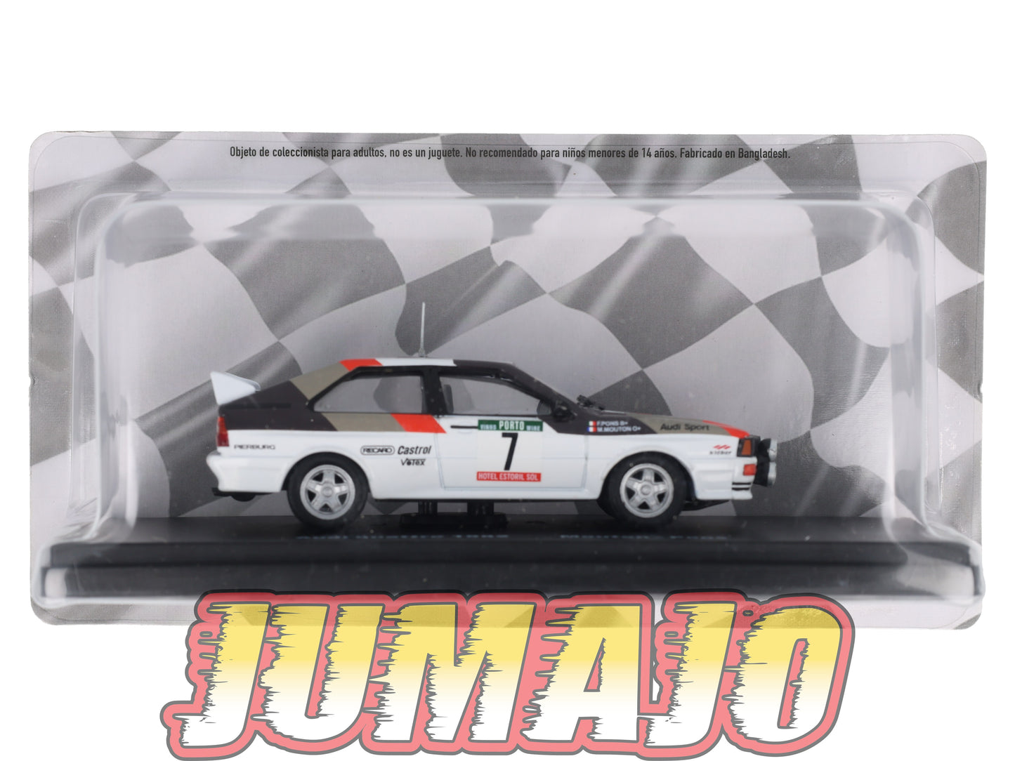 RMX56 1/43 Salvat Mexique Rallye WRC AUDI Quattro 1982 #7 Mouton