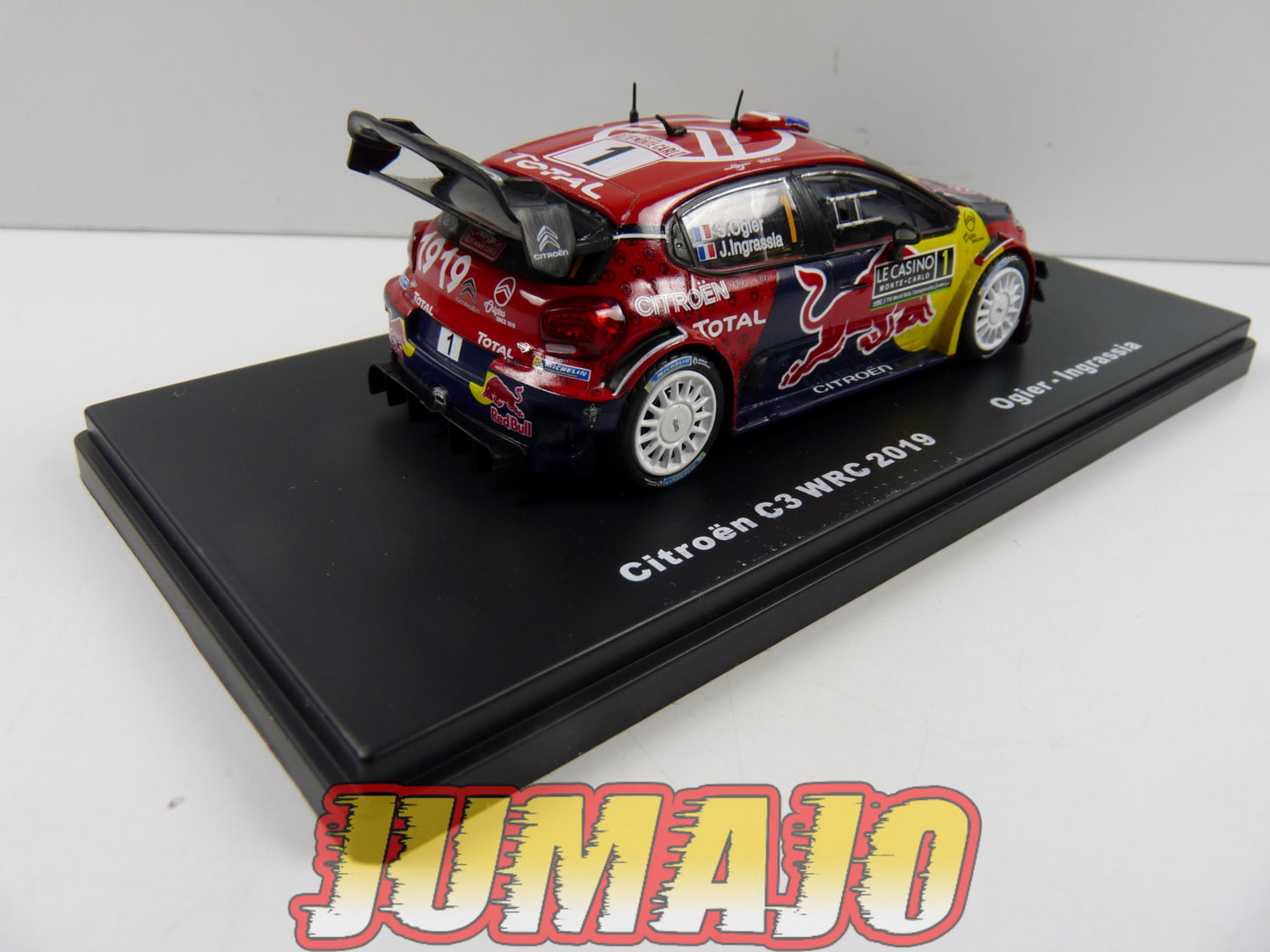 RMX5 1/43 Salvat Mexique Rallye WRC : CITROEN C3 2019 Ogier #1