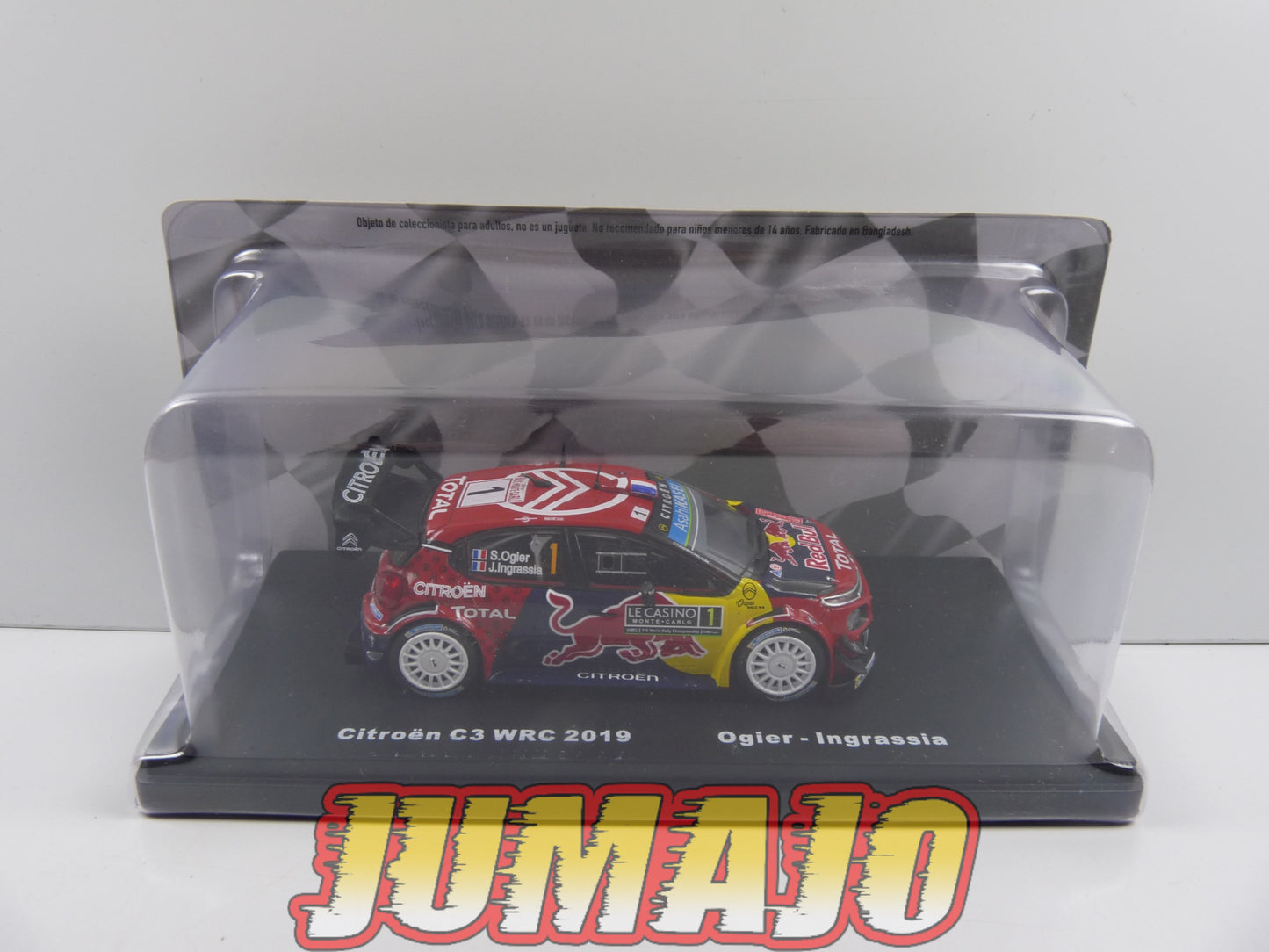 RMX5 1/43 Salvat Mexique Rallye WRC : CITROEN C3 2019 Ogier #1