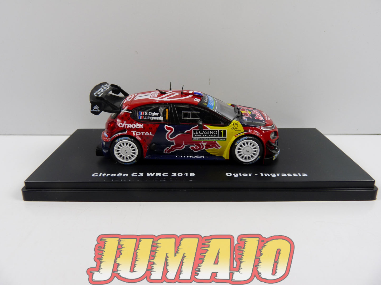 RMX5 1/43 Salvat Mexique Rallye WRC : CITROEN C3 2019 Ogier #1