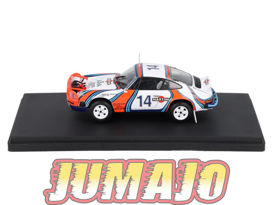 RMX61 1/43 Salvat Mexique Rallye WRC PORSCHE 911 SC Martini 1978 #14 Preston JR