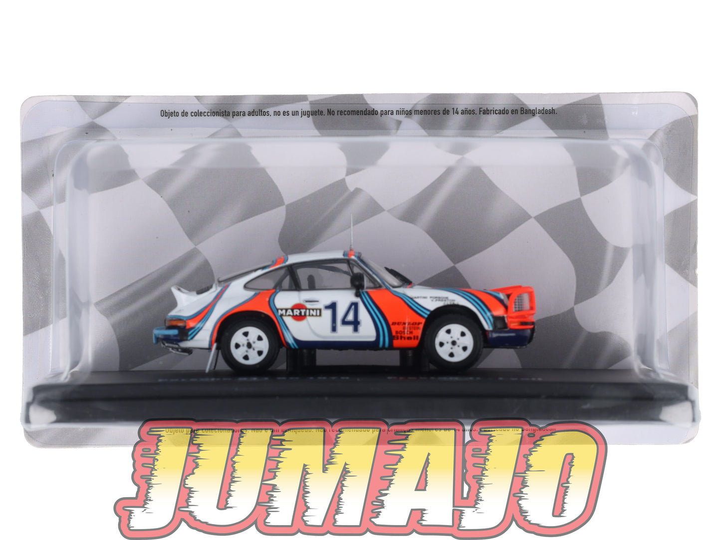 RMX61 1/43 Salvat Mexique Rallye WRC PORSCHE 911 SC Martini 1978 #14 Preston JR