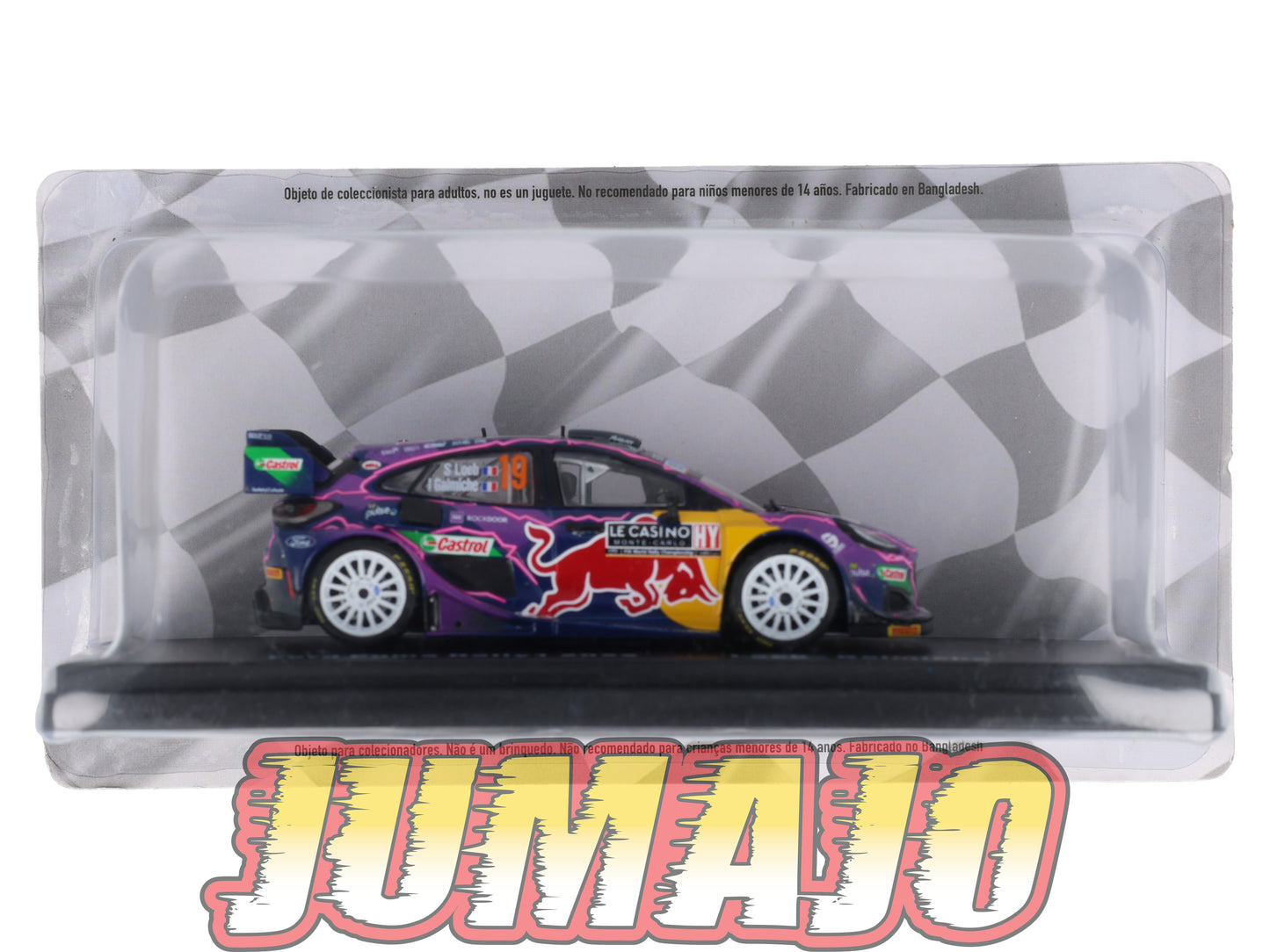 RMX62 1/43 Salvat Mexique Rallye WRC FORD Puma Rally1 2022 #19 Loeb