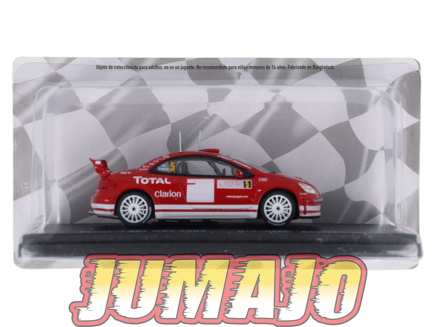 RMX65 1/43 Salvat Mexique Rallye WRC PEUGEOT 307 WRC 2004 #5 Gronholm