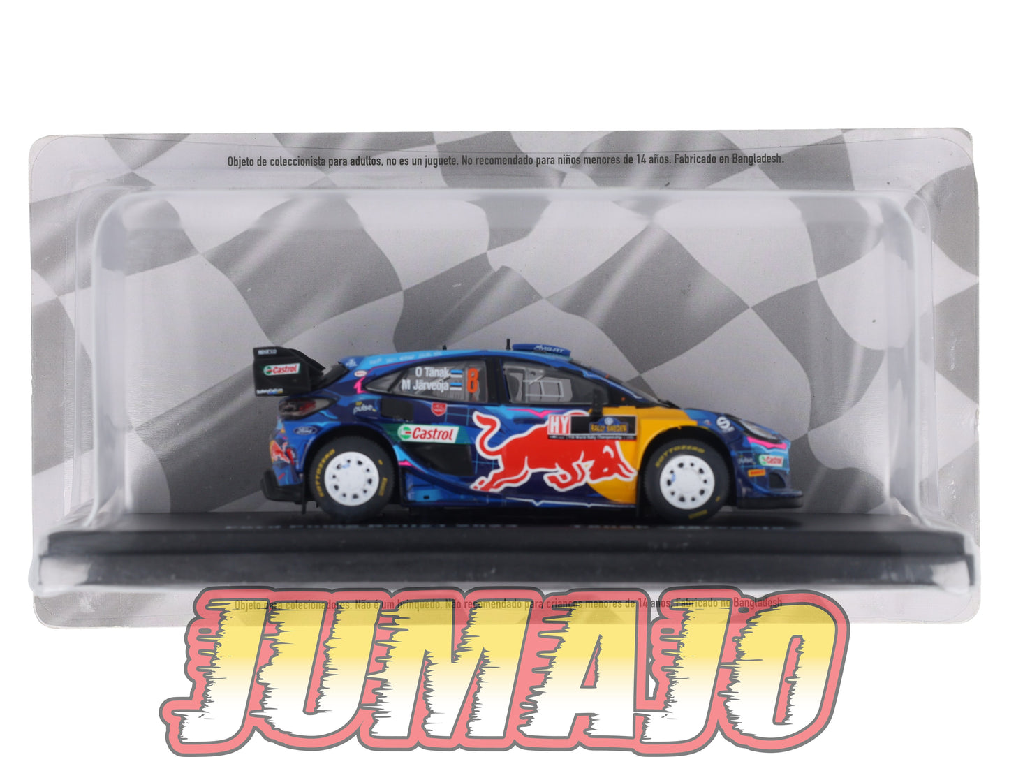 RMX69 1/43 Salvat Mexique Rallye WRC FORD Puma Rally1 2023 #8 Tanak