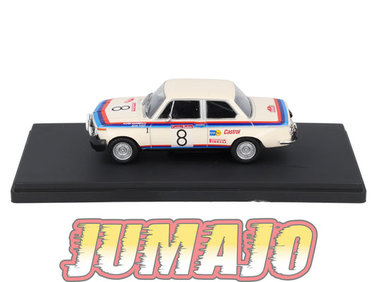 RMX74 1/43 Salvat Mexique Rallye WRC BMW 2002 TII 1973 #8 Warmbold
