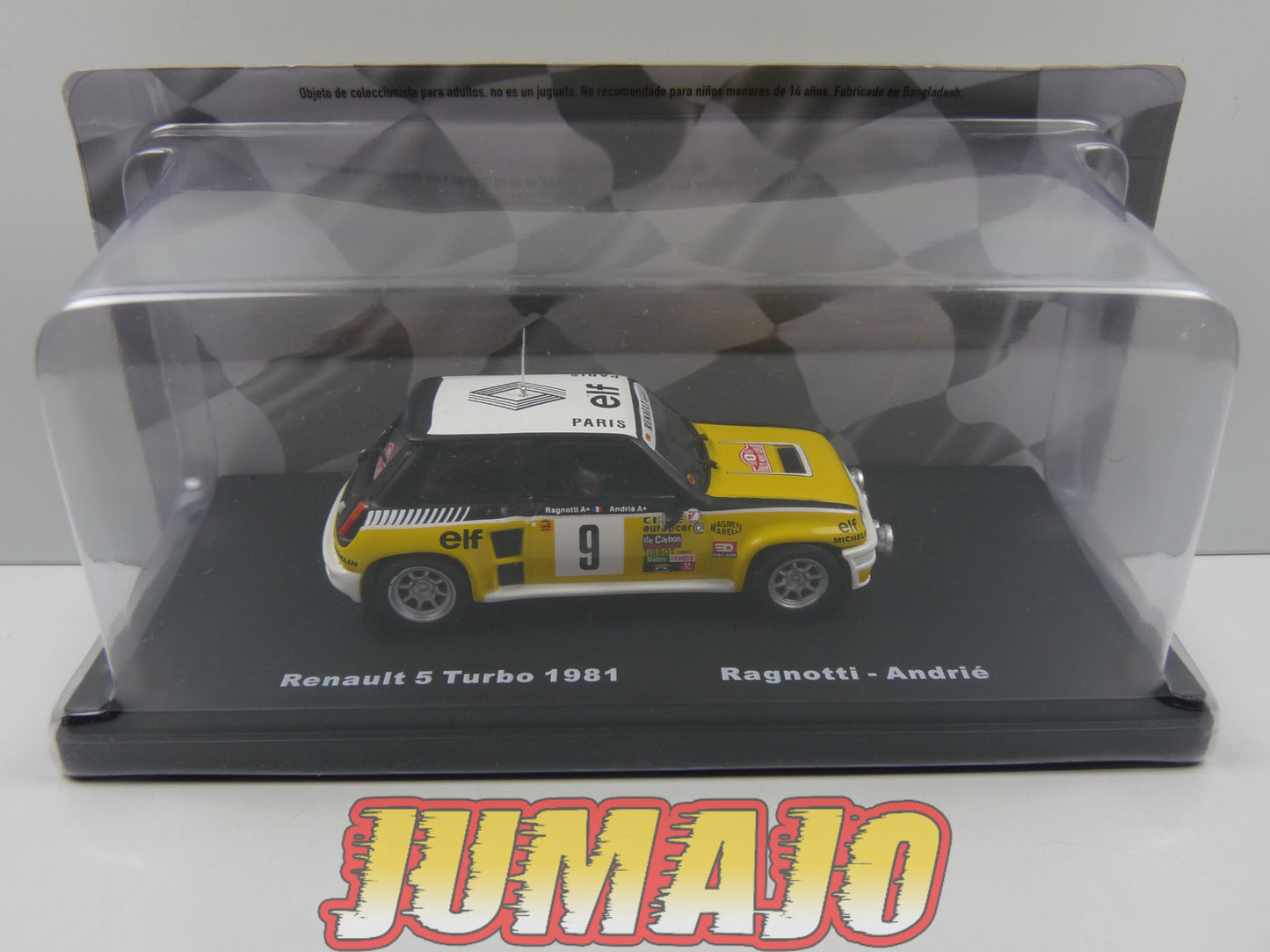 RMX8 1/43 Salvat Mexique Rallye WRC : RENAULT 5 Turbo 1981 Monte Carlo Ragnotti Andrié #9