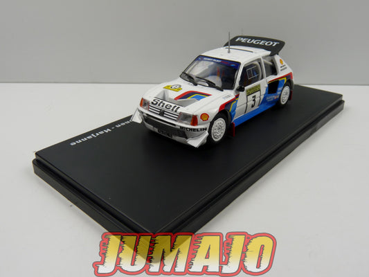 RMX9 1/43 Salvat Mexique Rallye WRC : PEUGEOT 205 Turbo 16 Evo 2 1985 Salonen Harjanne #3