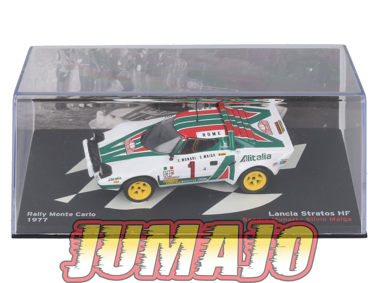 RP21 1/43 IXO Altaya Passion Rallye LANCIA Stratos HF 1977 #1 S.Munari