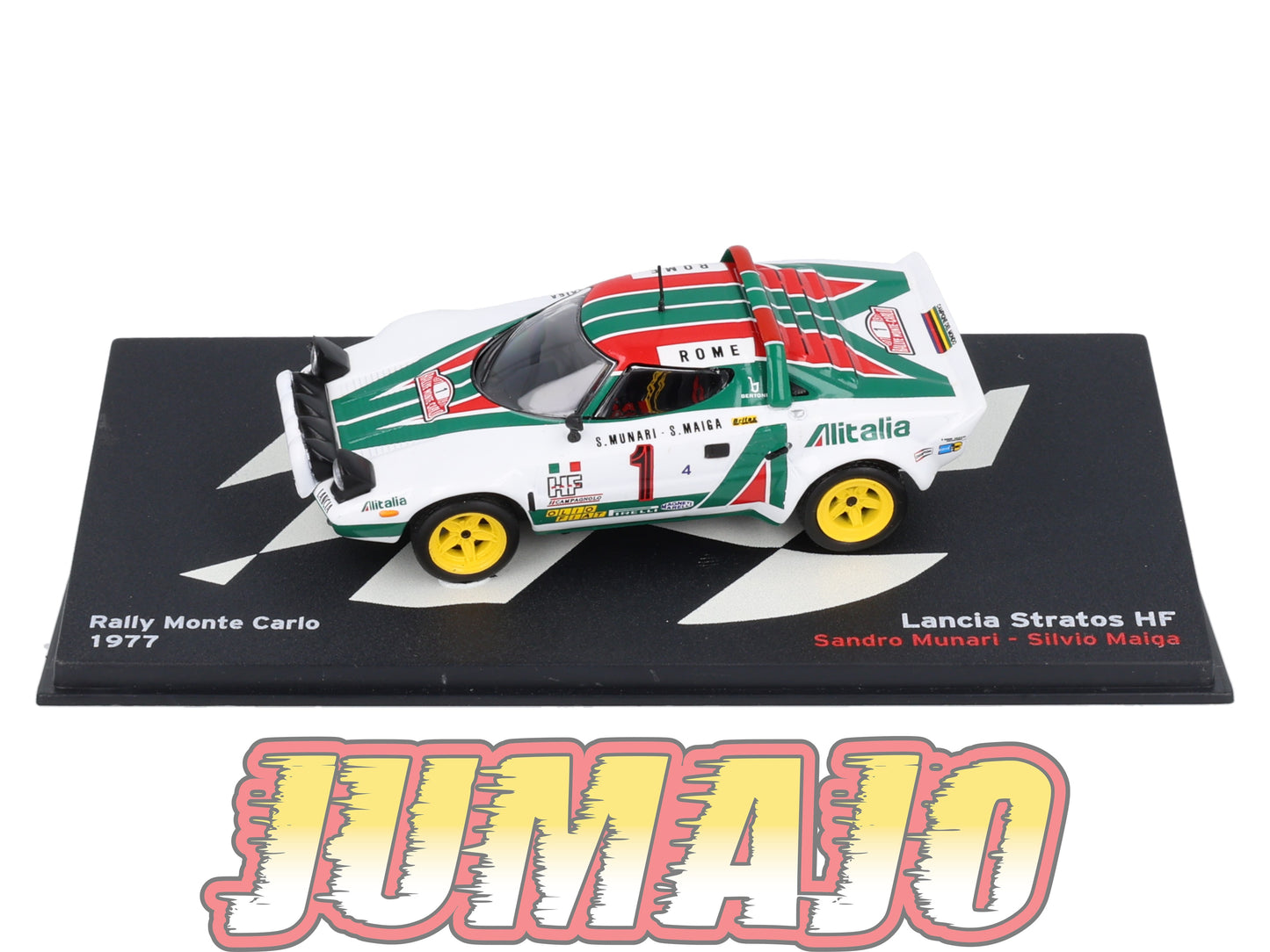 RP21 1/43 IXO Altaya Passion Rallye LANCIA Stratos HF 1977 #1 S.Munari